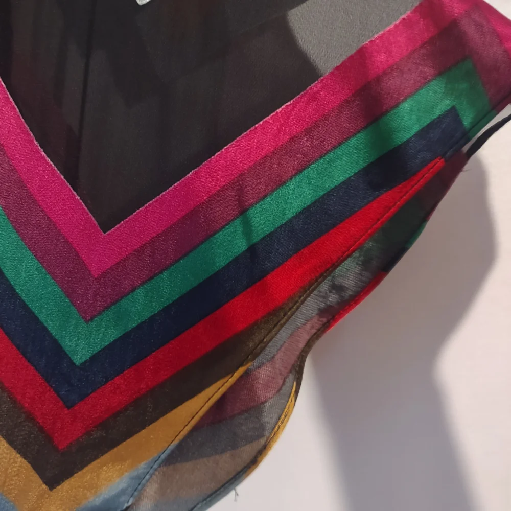 Multicolor Chevron Pattern Dress - Picture 8 of 8